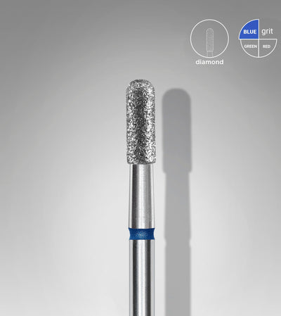 Diamond Nail Drill Bit Rounded Cylinder (2,3mm x 6,5mm)- STALEKS