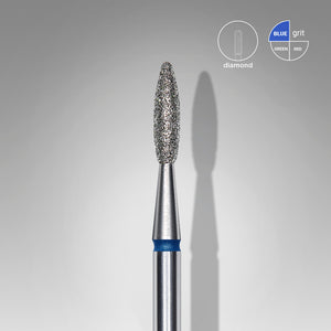 Diamond Nail Drill Bit FLAME (2,1mm x 8mm)- STALEKS