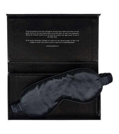 Silk Mask - Beauty Pillow (Black)